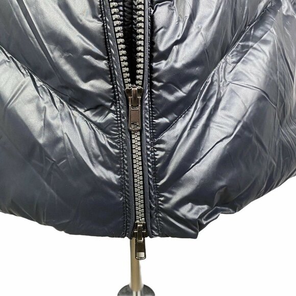 Skea Black Chevy Duck Down Puffer Parka-Length Jacket Coat Women's Small NEW - Picture 5 of 12